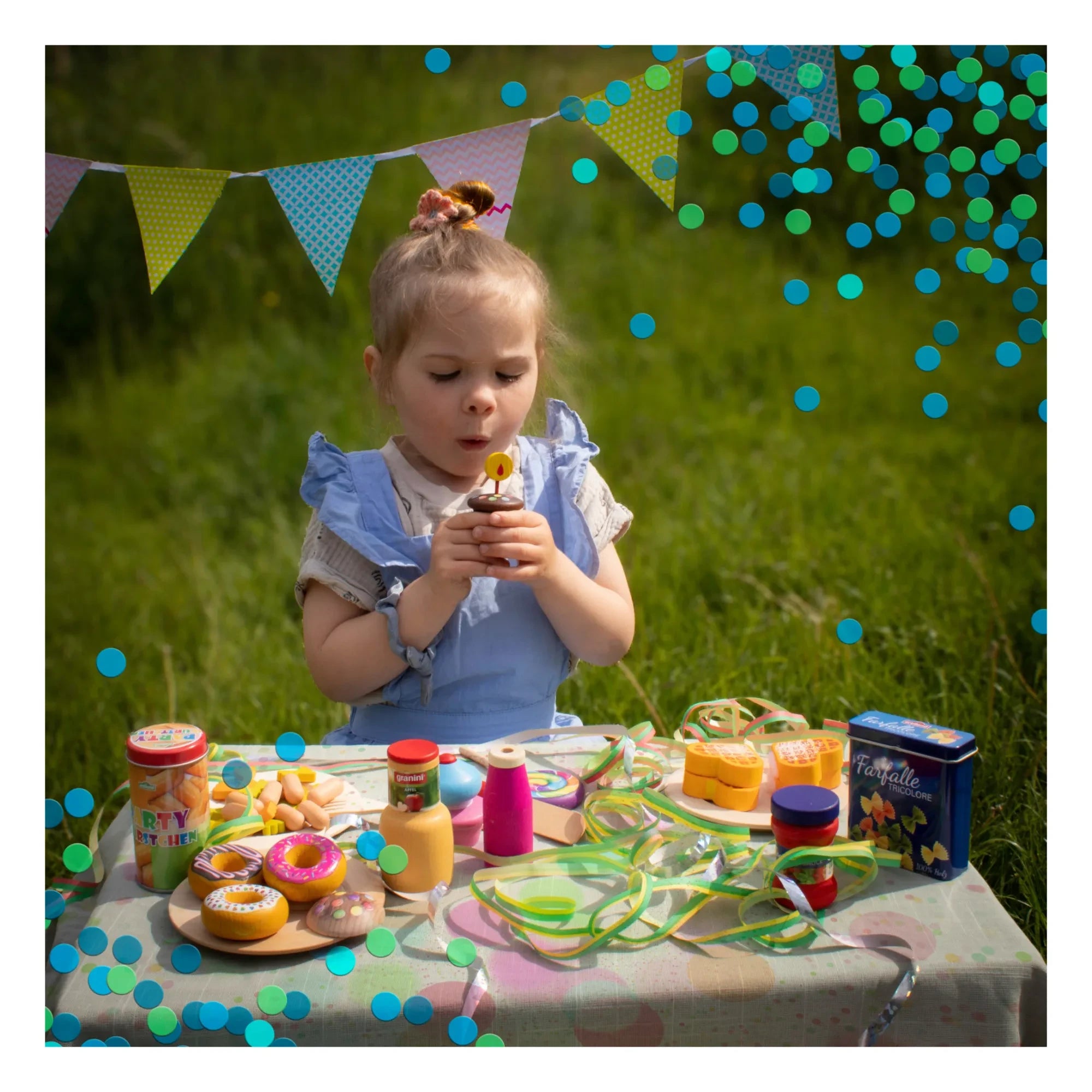 Erzi - Children's Party Food Toy Set - 5 Pieces
