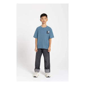 Hundred Pieces - Finn Organic Cotton T-Shirt | Blue