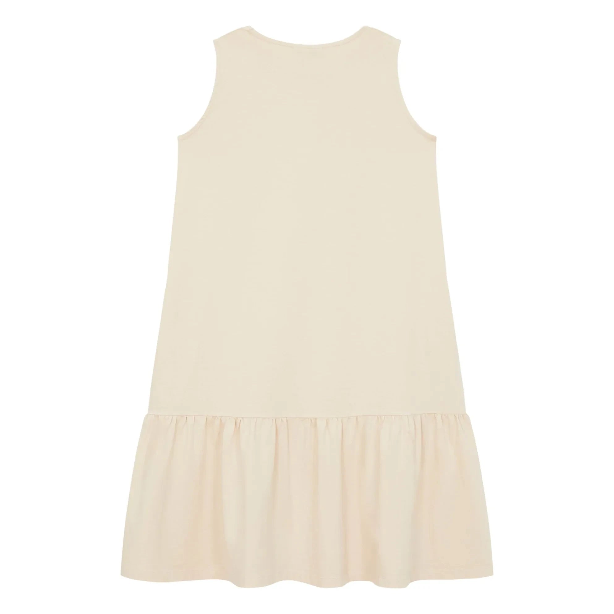 Hundred Pieces - Lyra Organic Cotton Sleeveless Dress | Cream