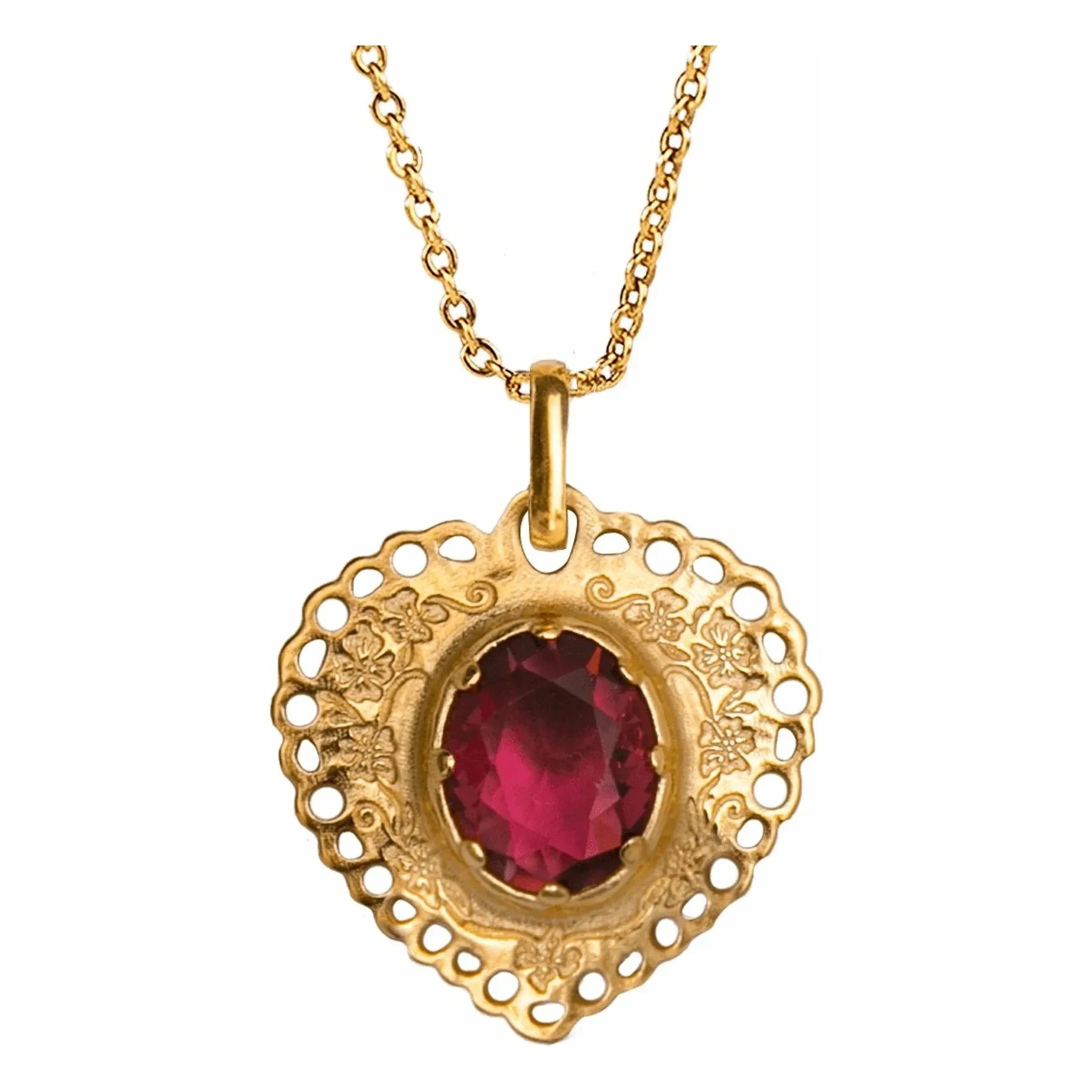 Alhaja - Sacro Cuore Necklace | Gold