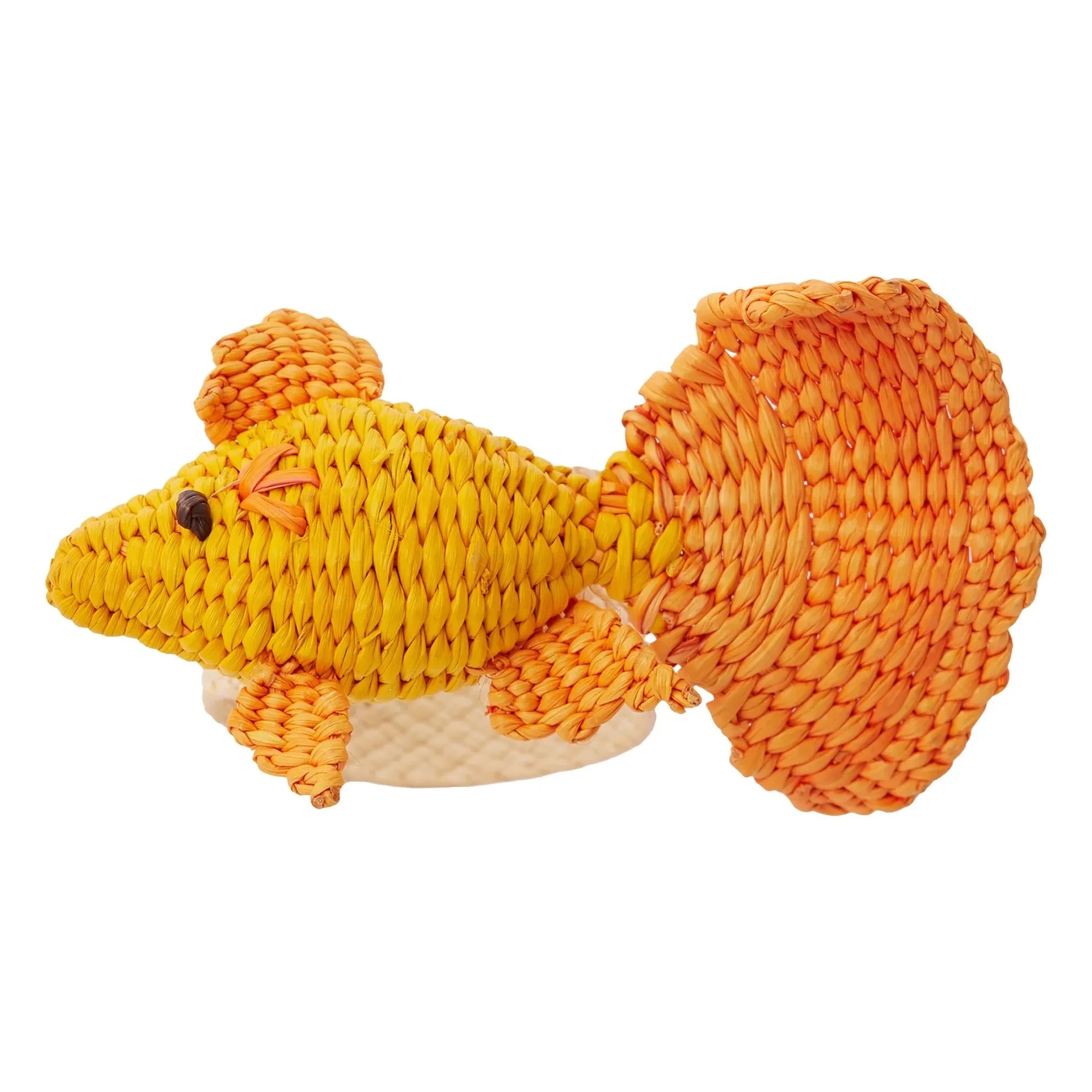 Coro Cora - Fish Napkin Ring | Orange