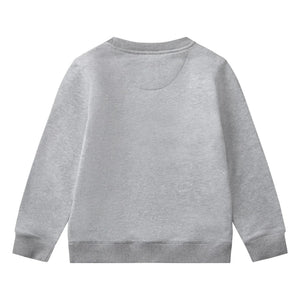 Lacoste - Organik pamuk logo sweatshirt | Heather grey