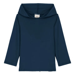 Studio Bohème - Anti-UV Hooded T-shirt | Navy Blue