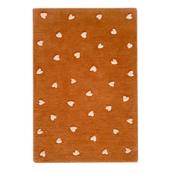 Maison Deux - Wool Heart Rug | Brown