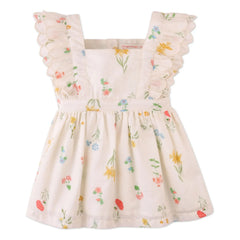 Gingersnaps - Chisa Embroidered Dress | Ecru