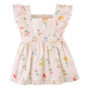 Gingersnaps - Chisa Embroidered Dress | Ecru