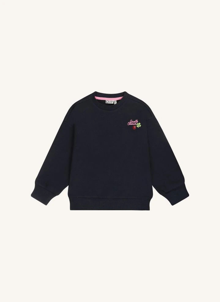 Tumble N'Dry - Lisette Organic Cotton Sweatshirt | Navy