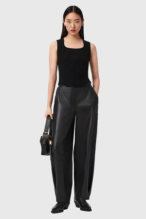 AllSaints ETTA Deri Pantolon