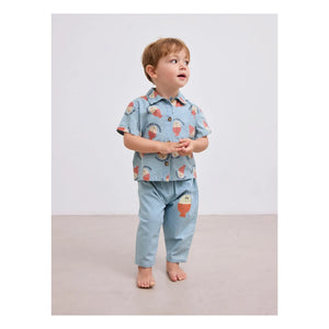 Bobo Choses - Bobo Denim Light Pants | Light Blue