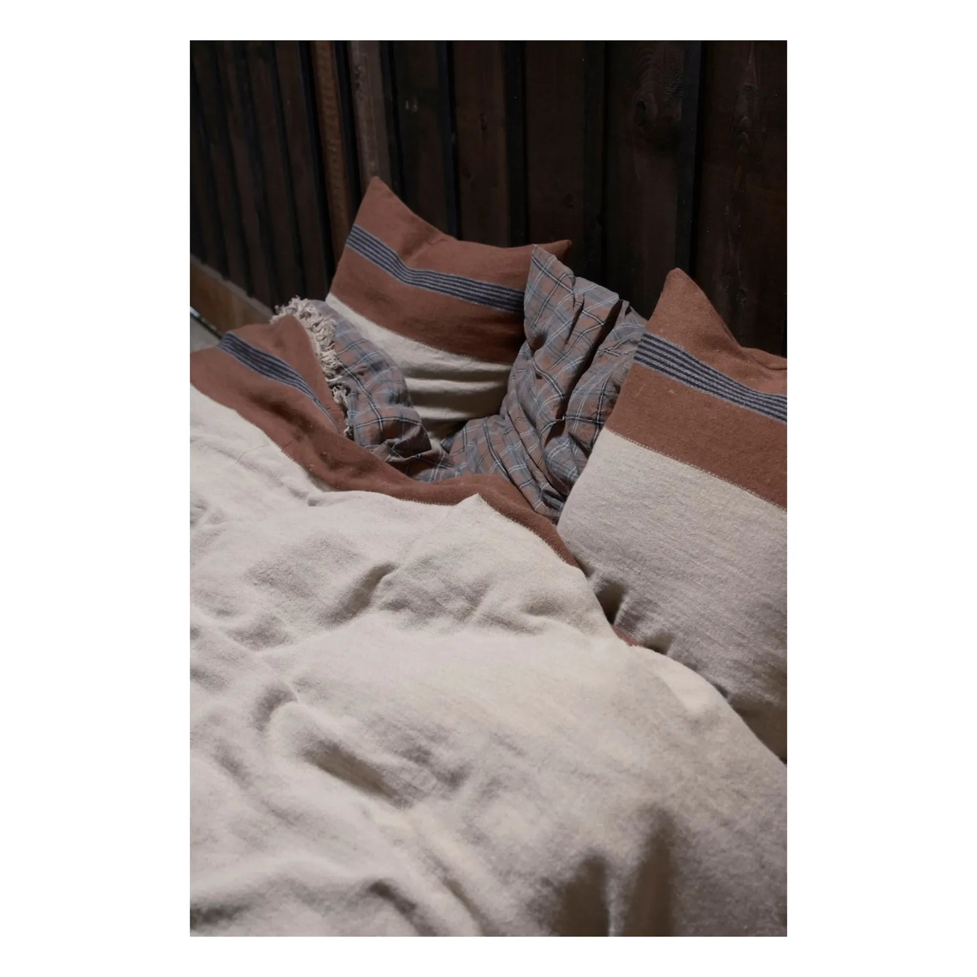 Libeco - Sienna Linen Throw | Brown