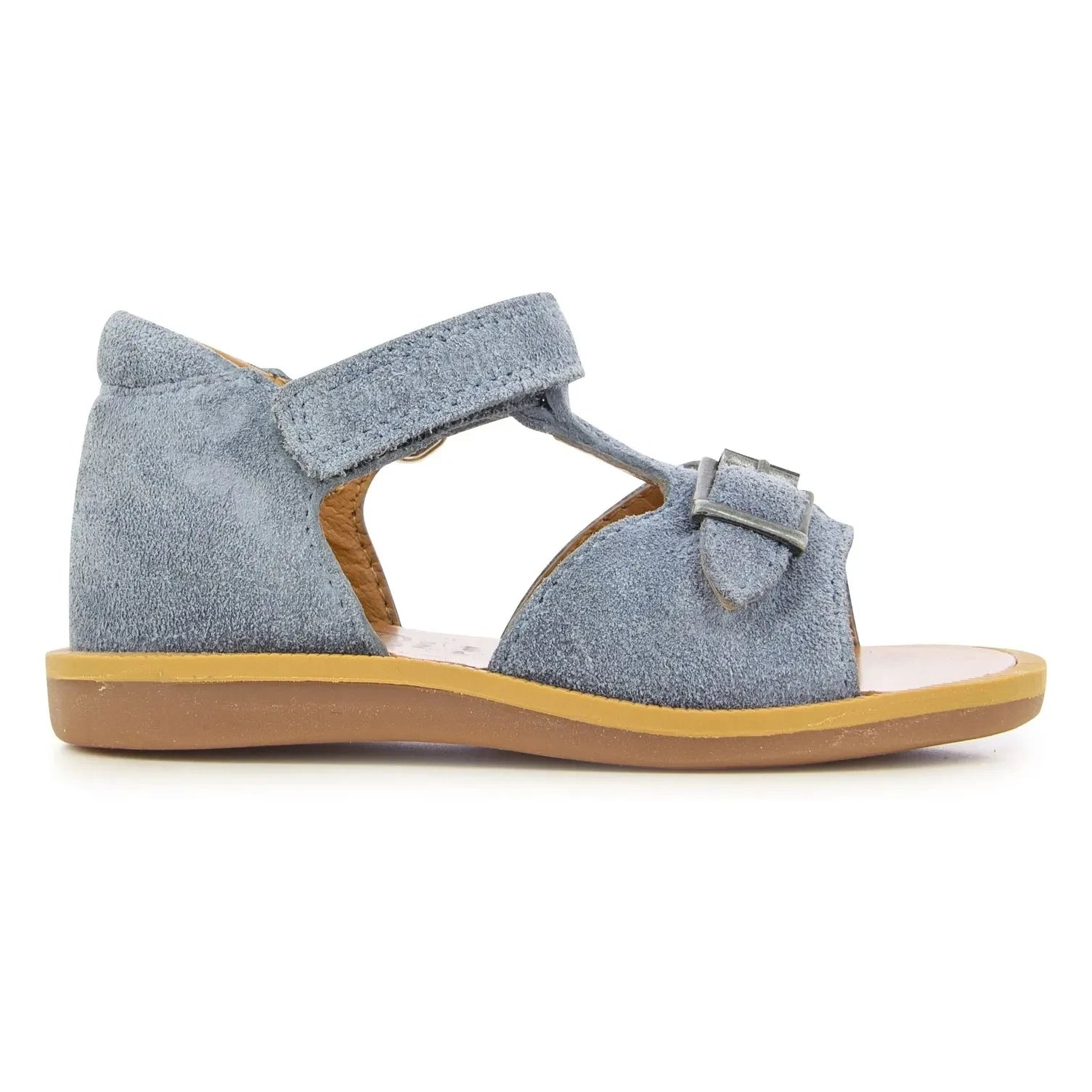 Pom d'Api - Poppy Easy Sandal | Gray Blue