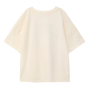 True Artist - N°1 T-shirt Organik pamuk | Krem