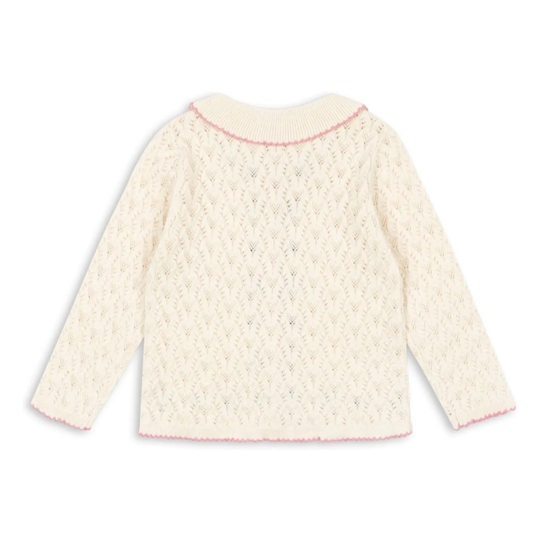 Konges Sløjd - Ajouré Rosier Cardigan | Ecru