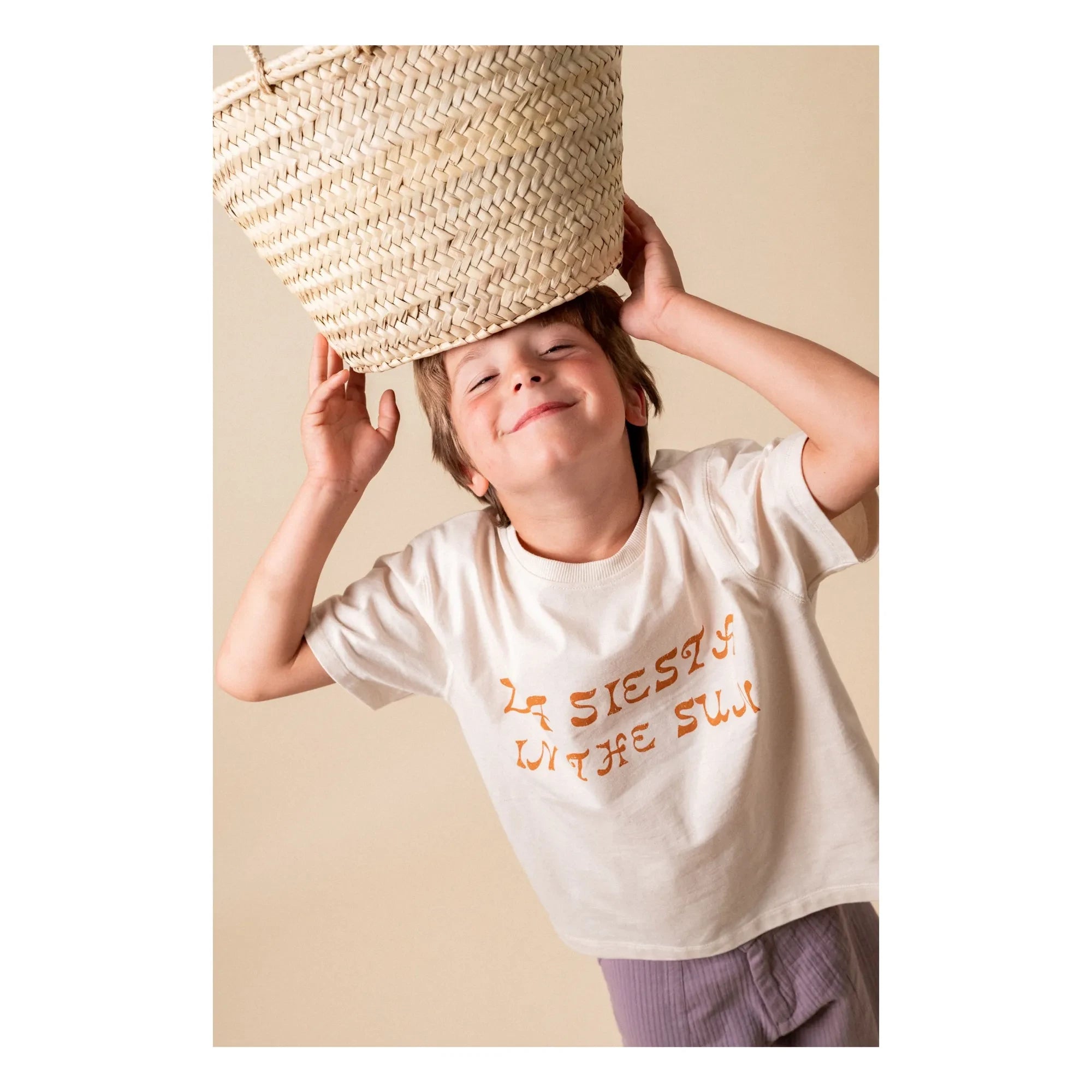 birinit - La Siesta Organic Cotton T-Shirt | Ivory