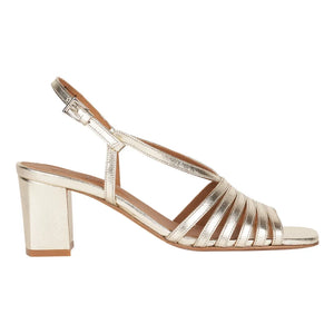 Anthology Paris - Daley Leather Sandal | Champagne