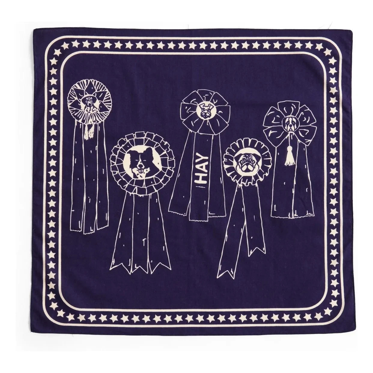Hay - Dog bandana | Blue