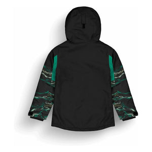 Picture - Minikoon Recycled Fiber Ski Jacket | Green