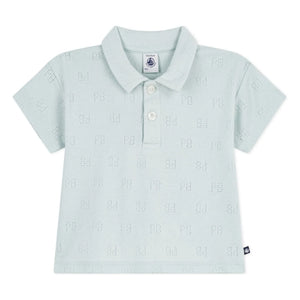Small Boat - PB Openwork Polo Shirt | Adaçayı