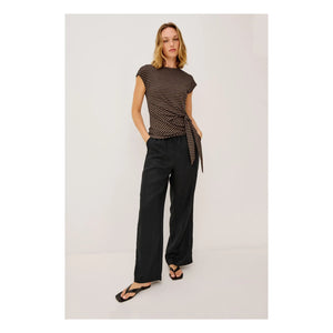 Rails - Gabbie Striped Top | Chocolate