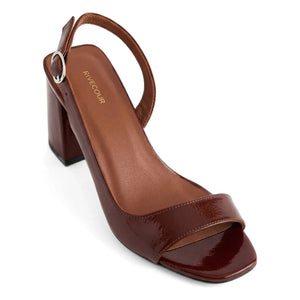 Rivecour - Sandal No. 674 Patent Leather | Cognac
