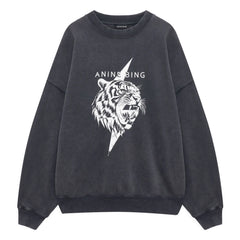 Anine Bing - Miles sweatshirt | Siyah