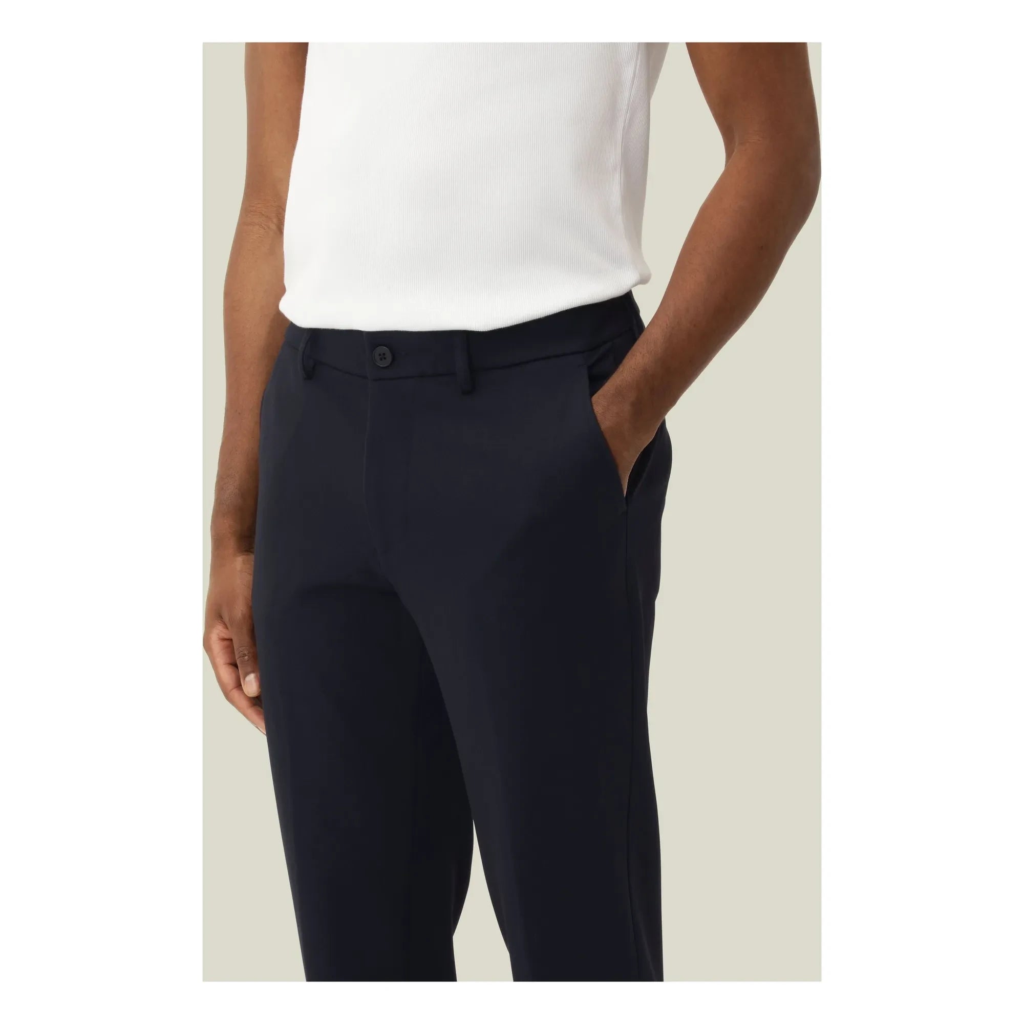 Les Deux - Como Regular Pants | Dark Blue