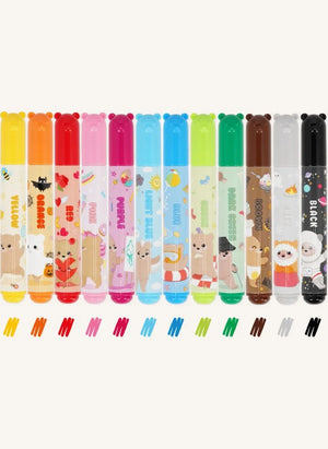Legami - 12-Piece Teddy Bear Pen Set
