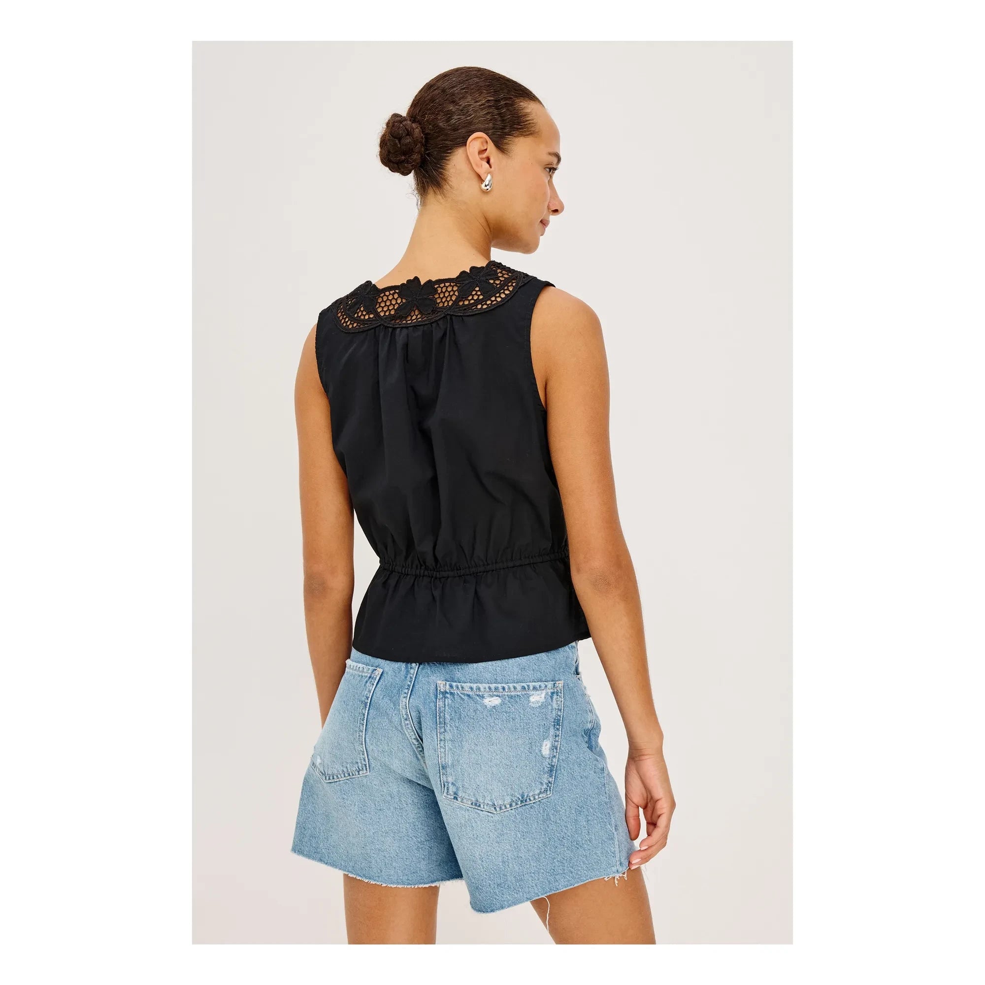 Rails - Leilani Embroidered Blouse | Black