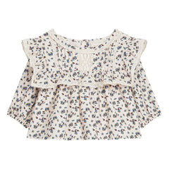 Louise Misha - Kerien Organic Cotton Blouse | Cream