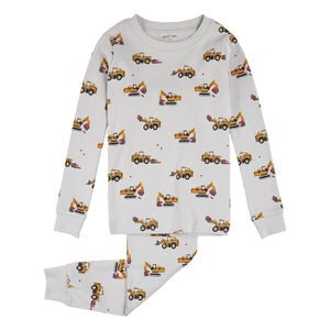 Petit Lem - Pile Up Pajamas Made of Organic Cotton | Gray