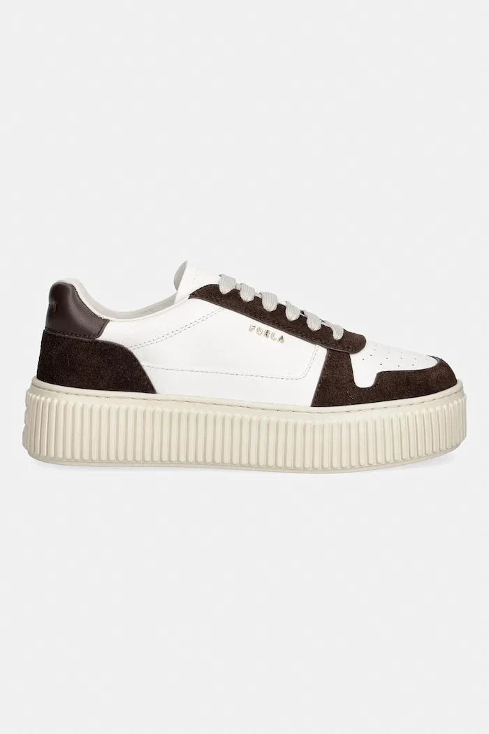 Furla Sky Lace-Up Kadın Deri Spor Ayakkabı