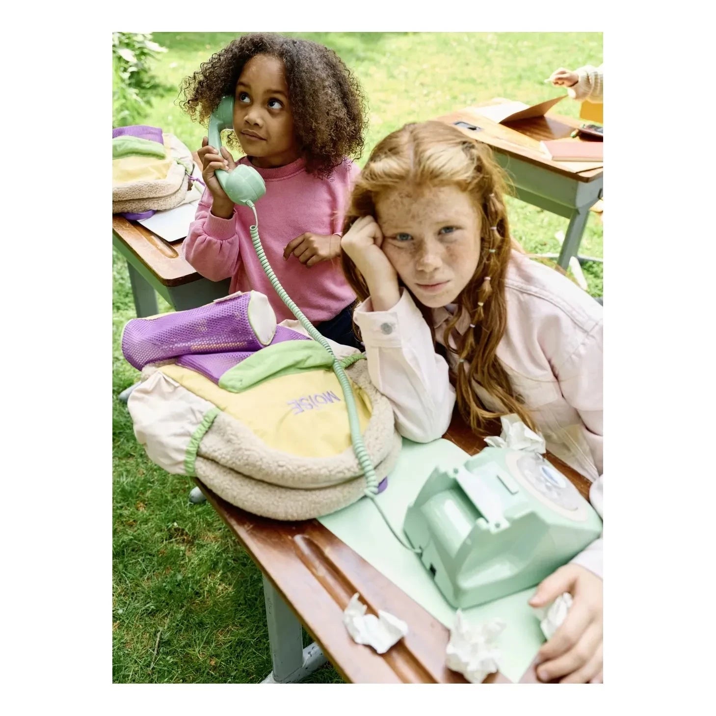 Studio Noos - Patchwork seti | Şeker pembesi