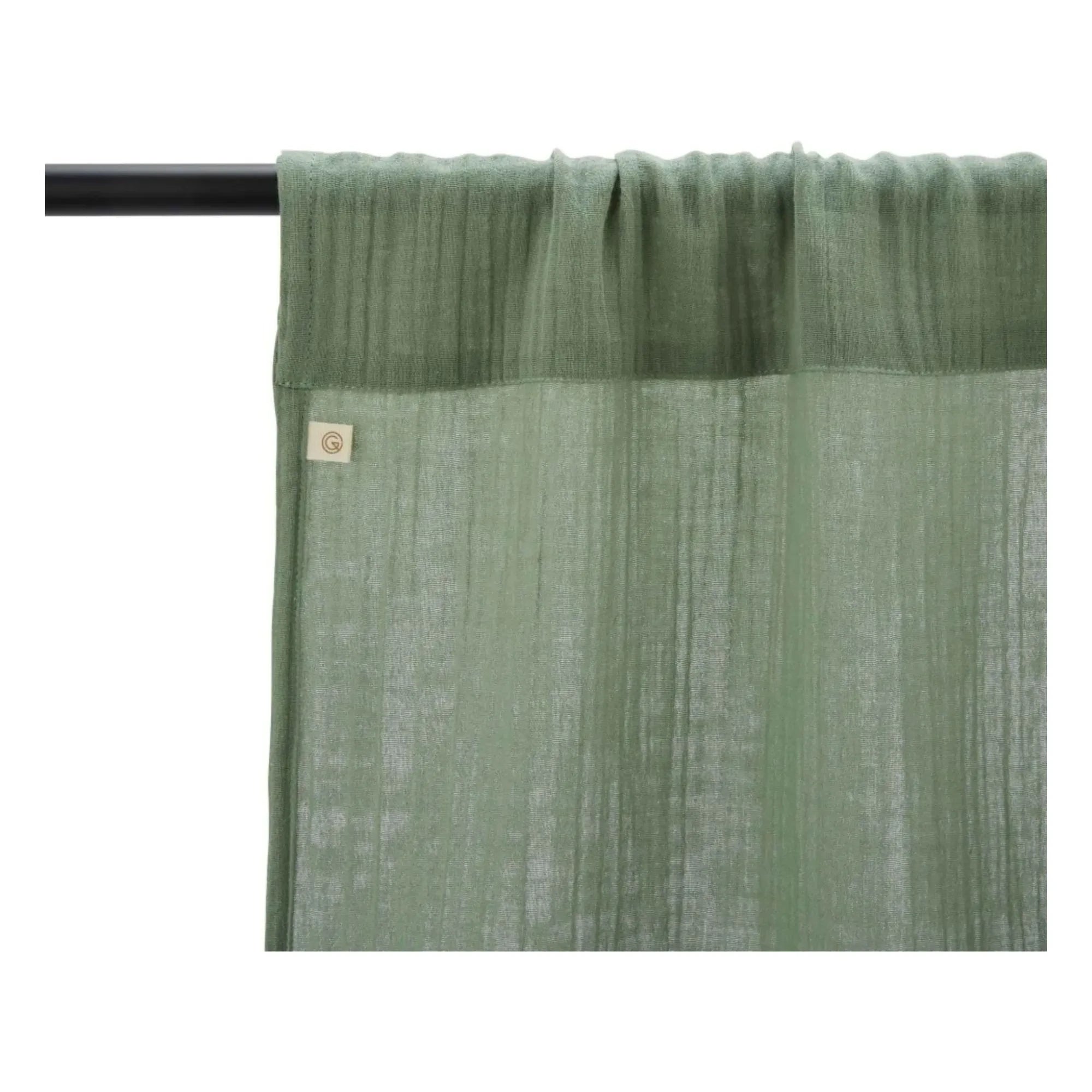 Gabrielle Paris - Cotton Voile Curtain | Eucalyptus