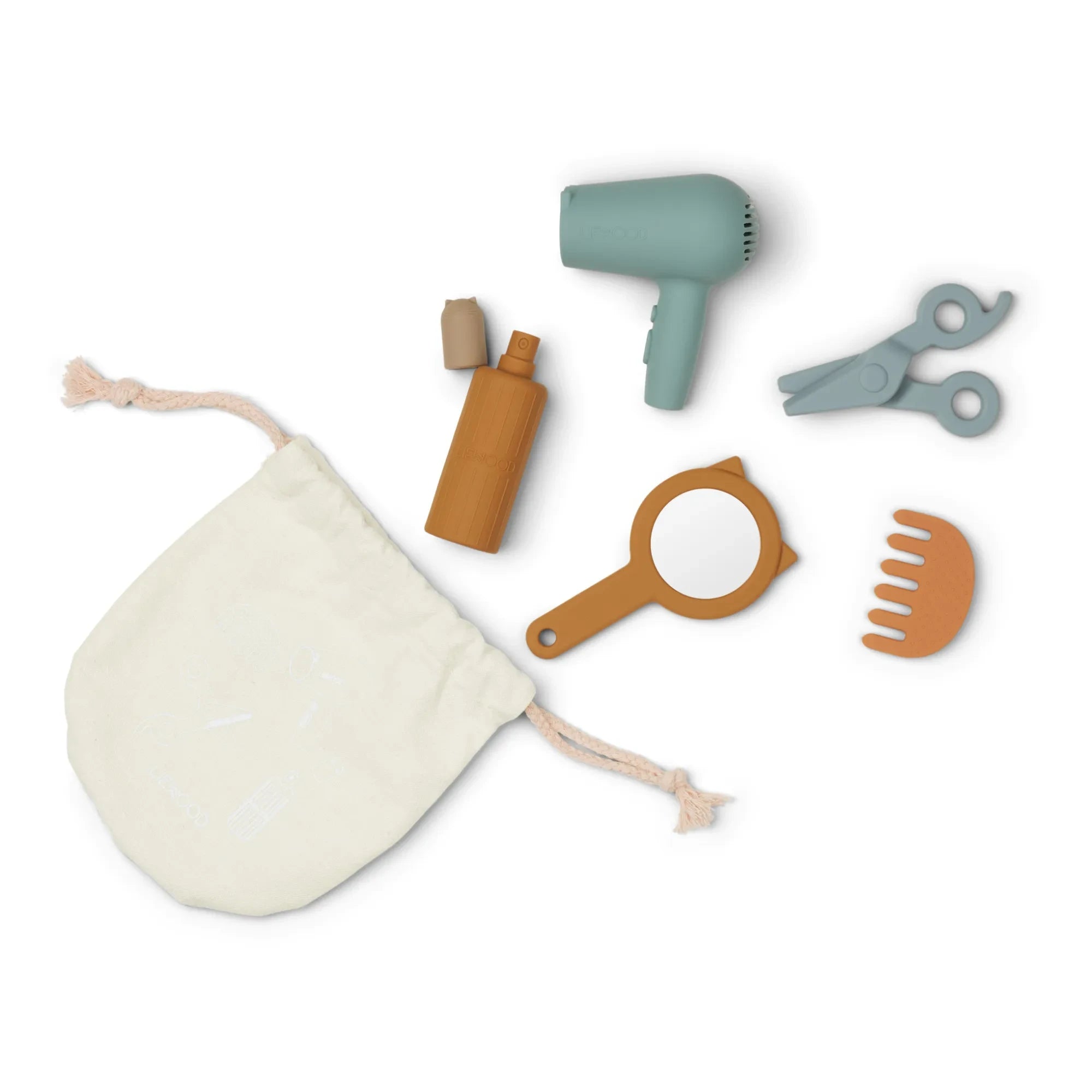 Liewood - Withney Silicone Hairdressing Set | Light blue