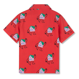Wynken - Shirt Houses | Red