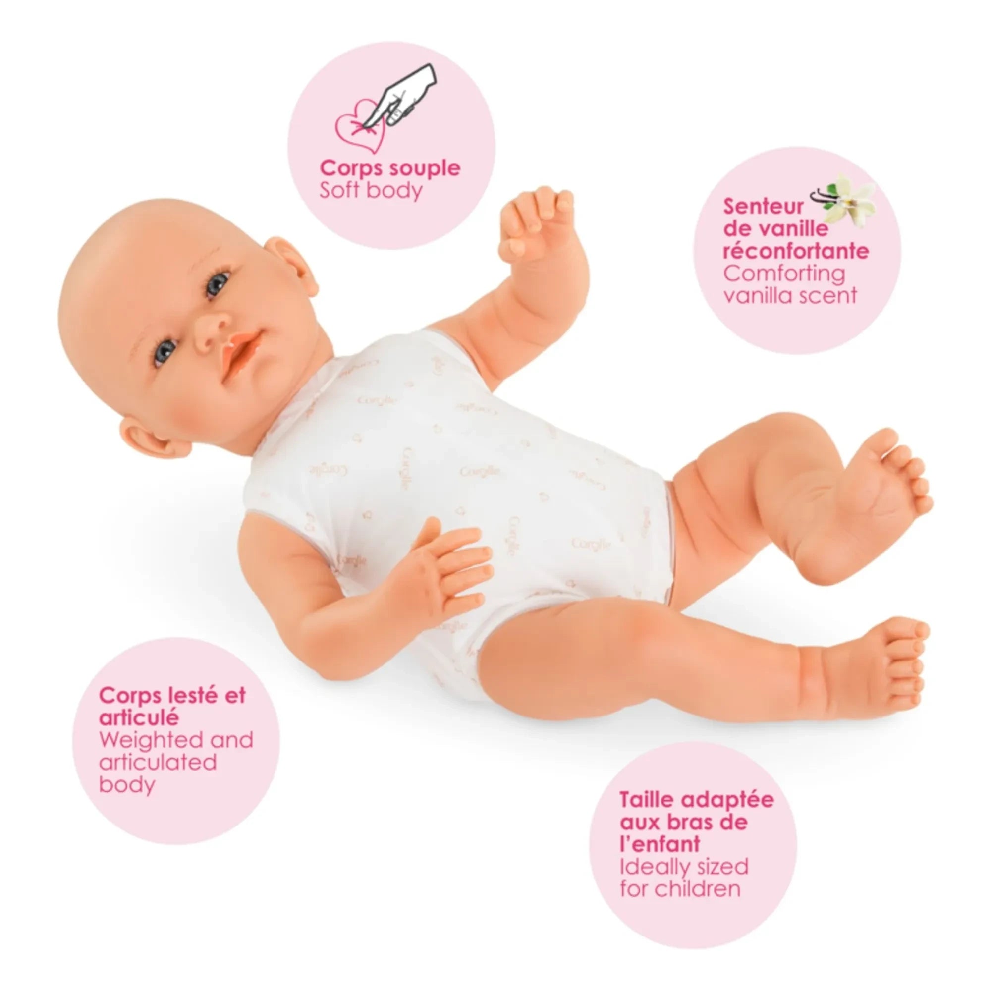 Corolle - Rose, my extraordinary baby