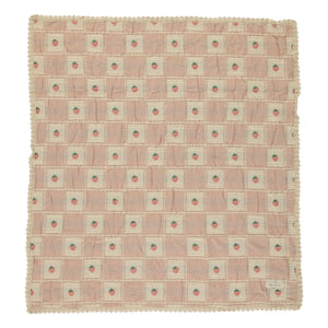 Bebe Organic - Strawberry Organic Cotton Blanket | Peach