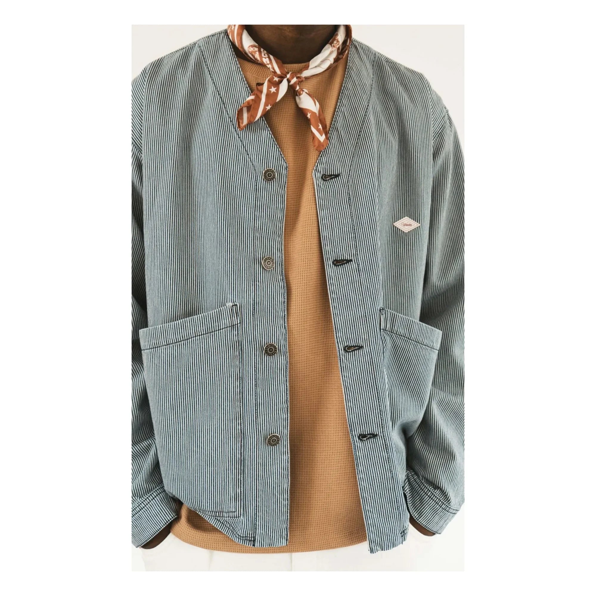 Wooden Store - Cardigan Giacca Loco | Gray Blue