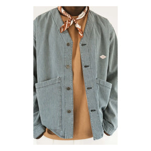 Wooden Store - Cardigan Giacca Loco | Gray Blue
