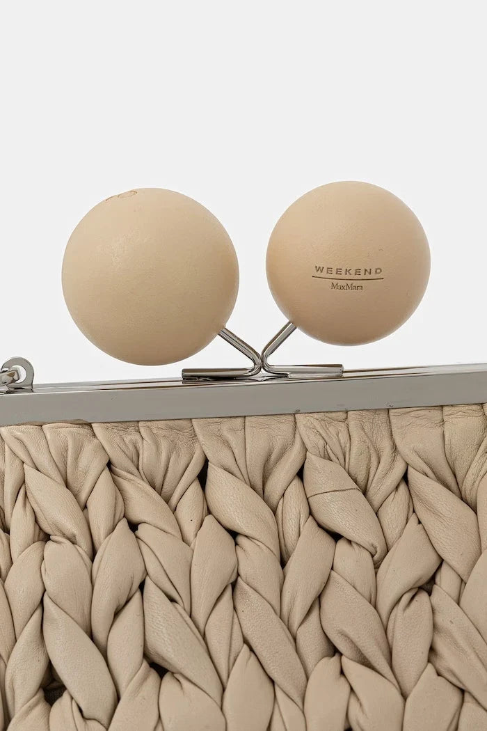Weekend Max Mara kadın deri crossbody çanta ALIBERO