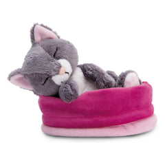 Nici - Cuddly Toy Cat - Sleeping Pet | Gray