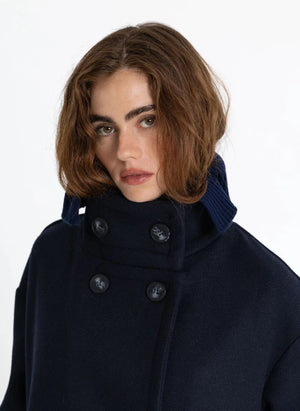 Smallable Woman - Yesim Wool Coat | Navy