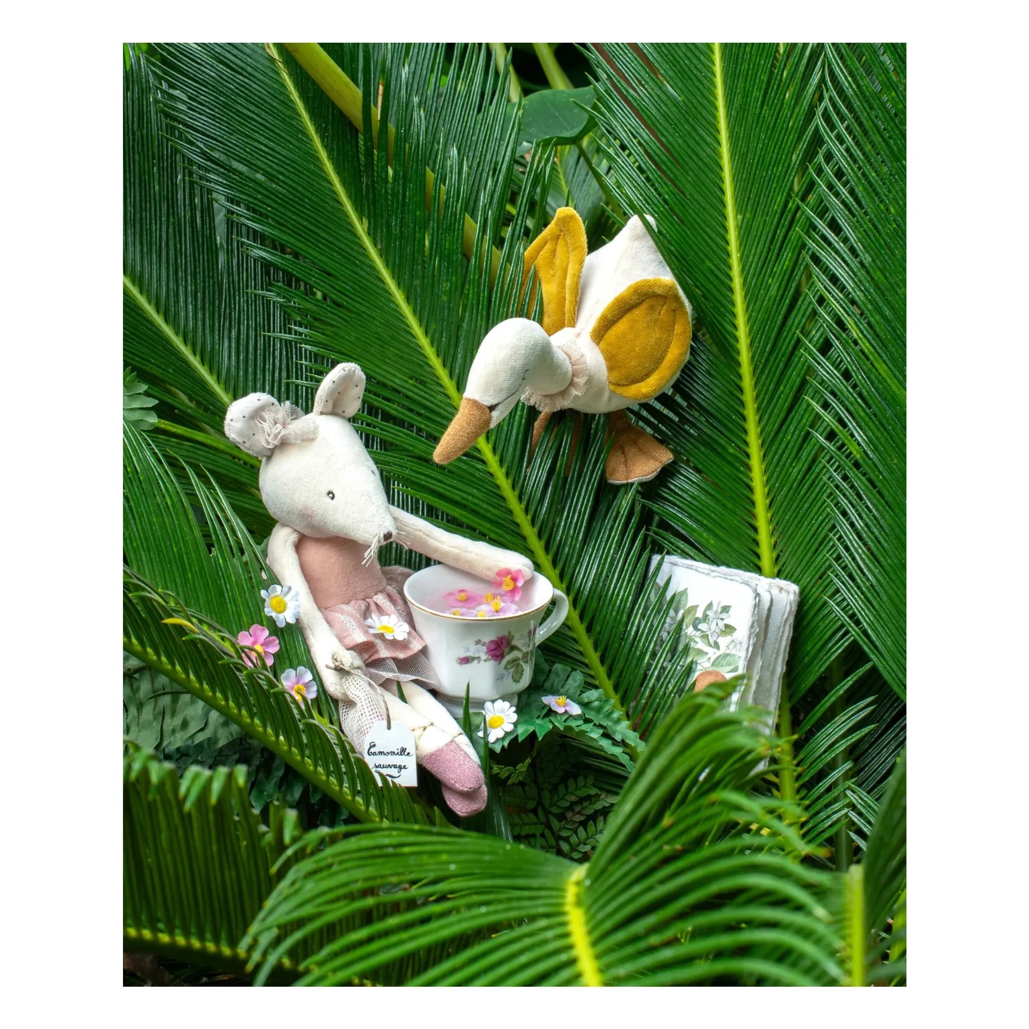 Moulin Roty - Swan Rattle - Little Dance School