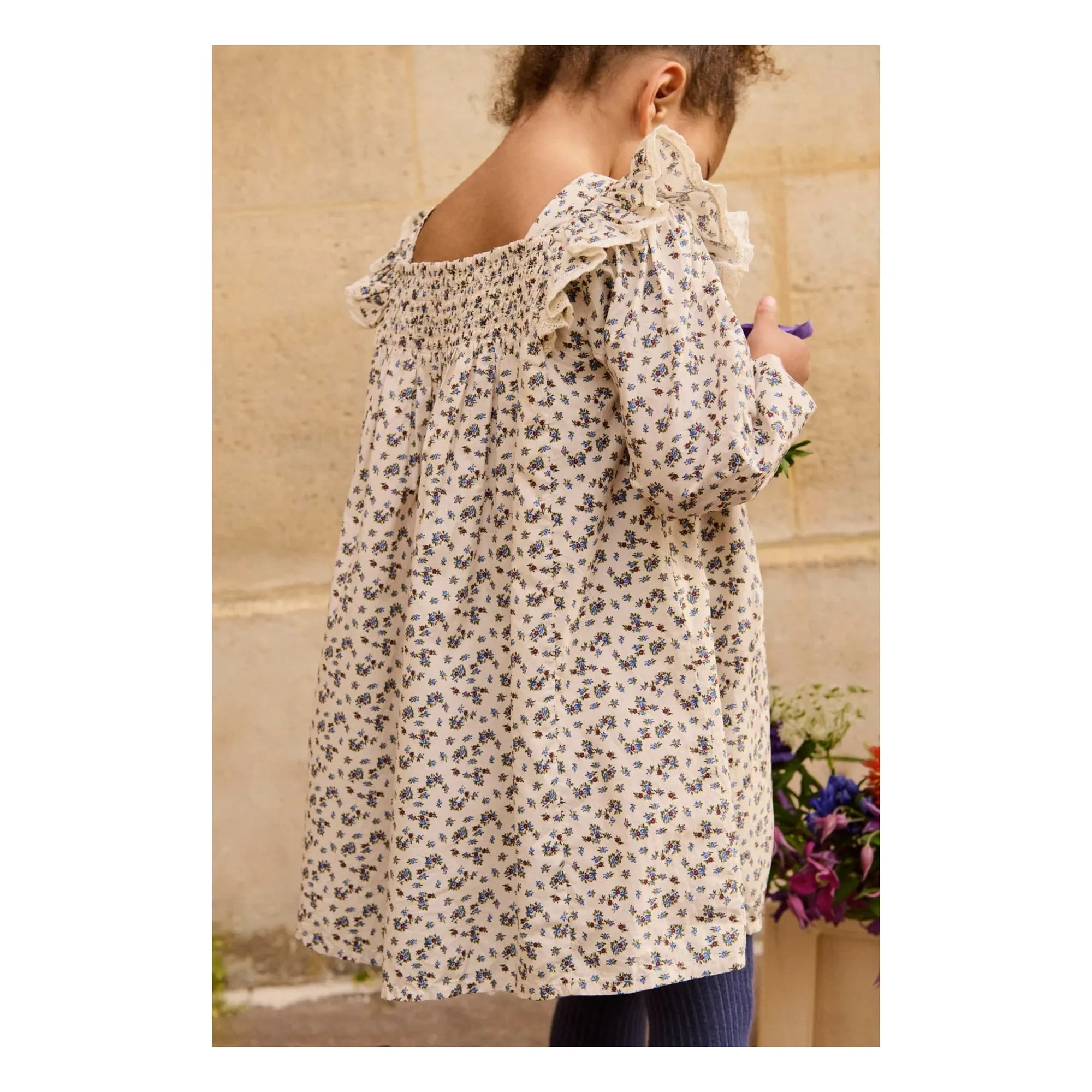 Louise Misha - Martina Organic Cotton Dress | Cream