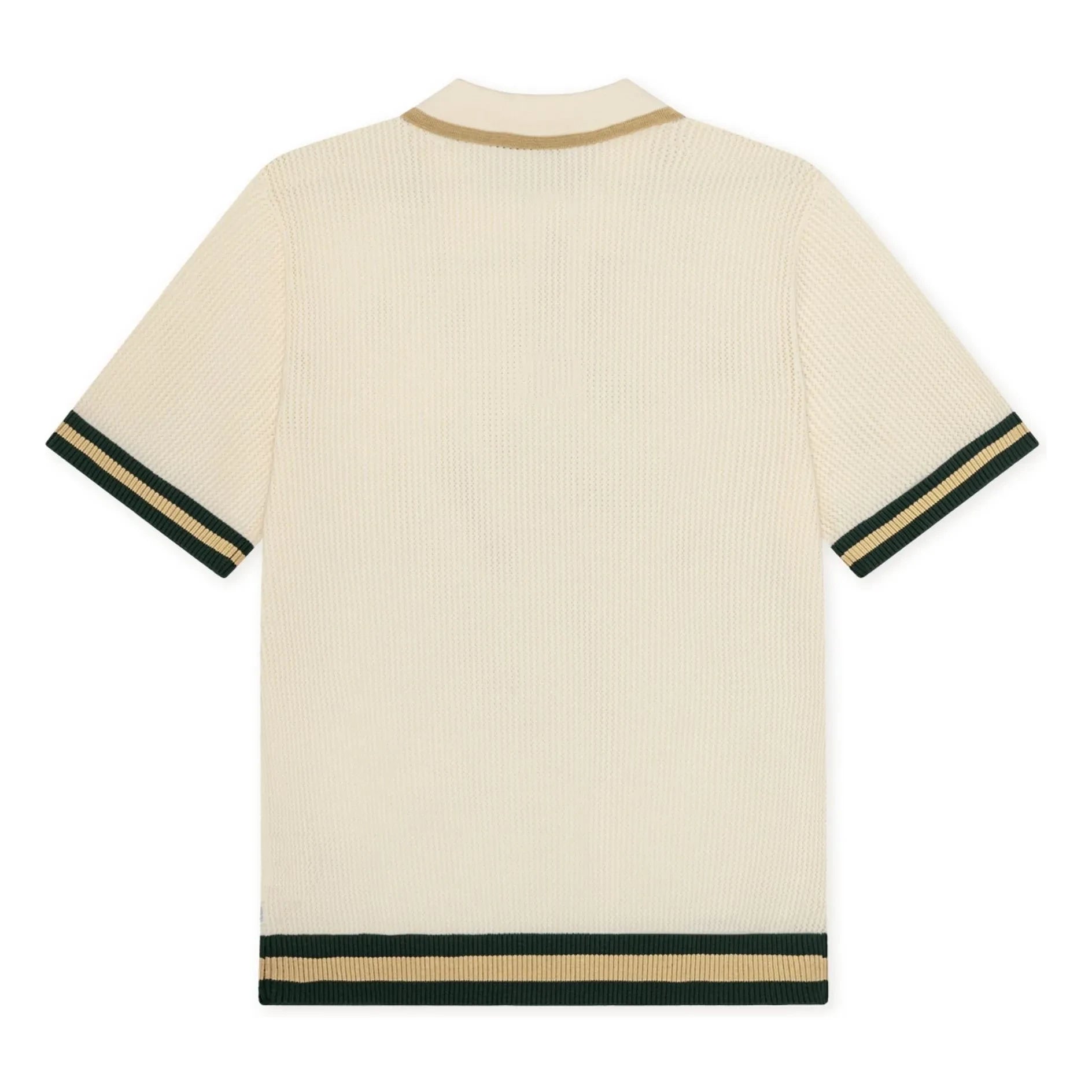 Les Deux - Lace Knit Polo | Off-white