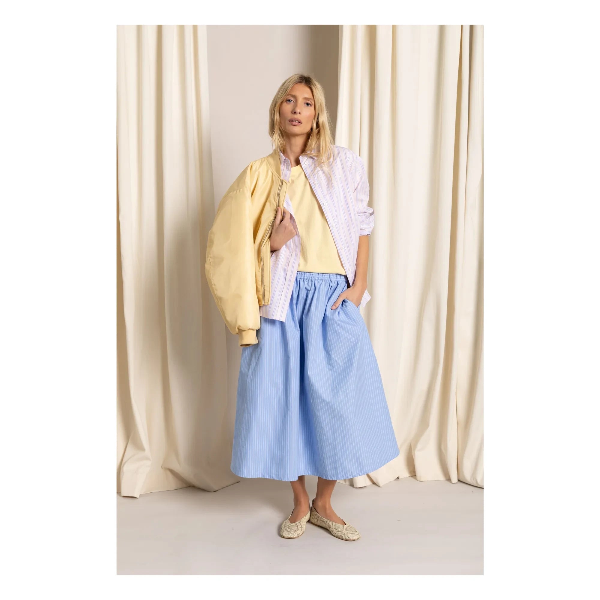 Smallable Woman - Hana Organic Cotton T-Shirt | Pale Yellow