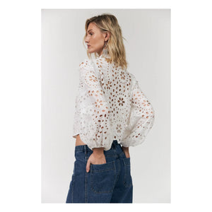 Lollys Laundry - Remy Cotton Shirt | White