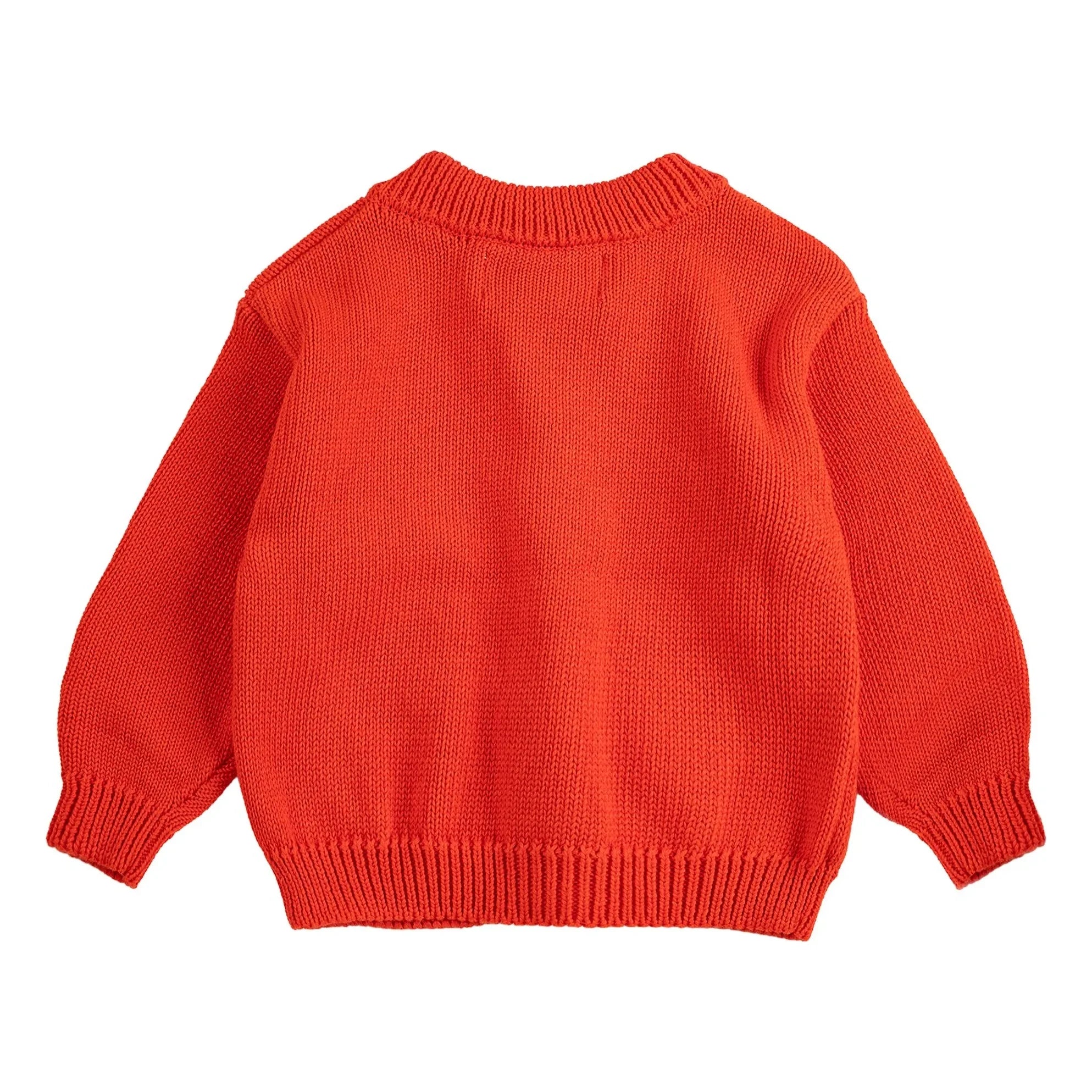 Bobo Choses - Organic Cotton Marguerites Baby Cardigan | Red