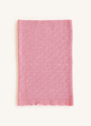 Hvid - Gigi Merino Wool Neck Warmer | Candy Pink