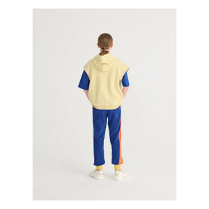 Bobo Choses - Color Block Organic Cotton Sweatpants | Royal Blue
